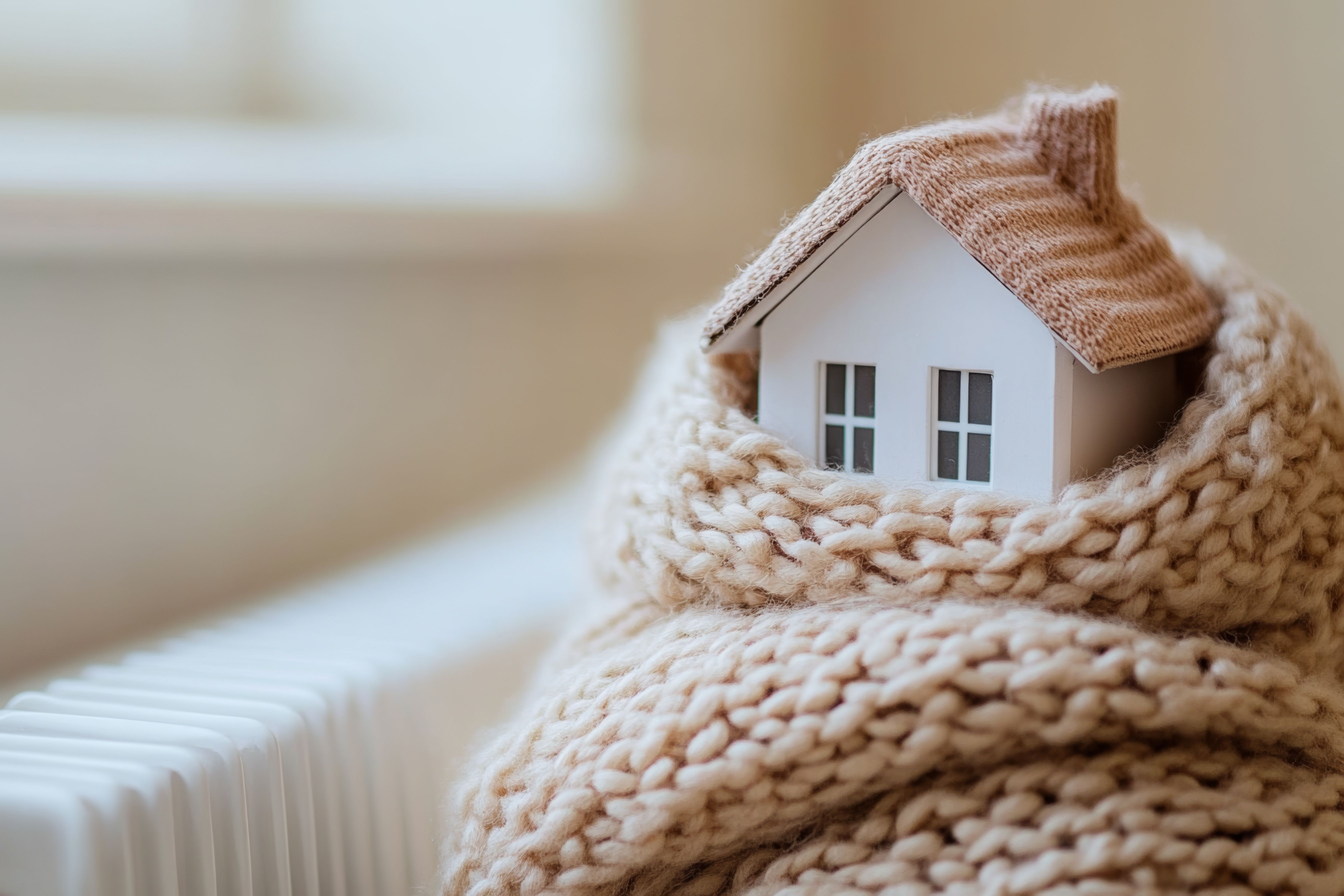 House Wrapped Up in Colder Weather